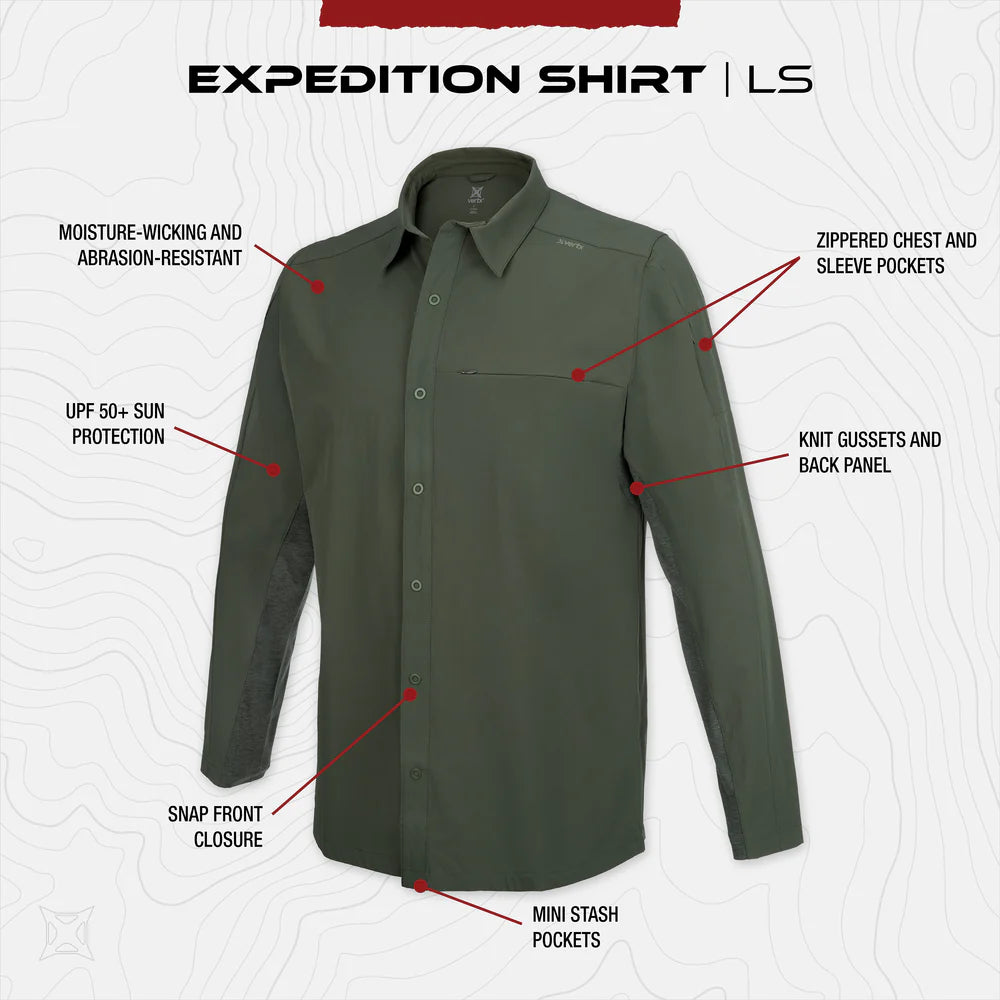 VERTX: Expedition Men's Long Sleeve Shirt