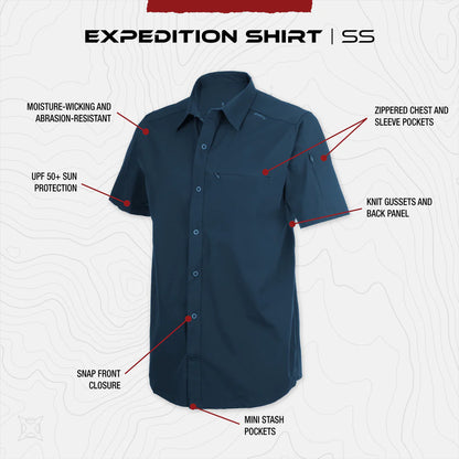 VERTX: Expedition Men's Short Sleeve Shirt