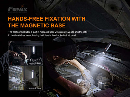 FENIX: WT16R Rechargable Magnetic Flashlight 300 Lumens