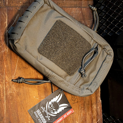 WARRIOR ASSAULT: Laser Cut Small Slim Vertical Utility Pouch