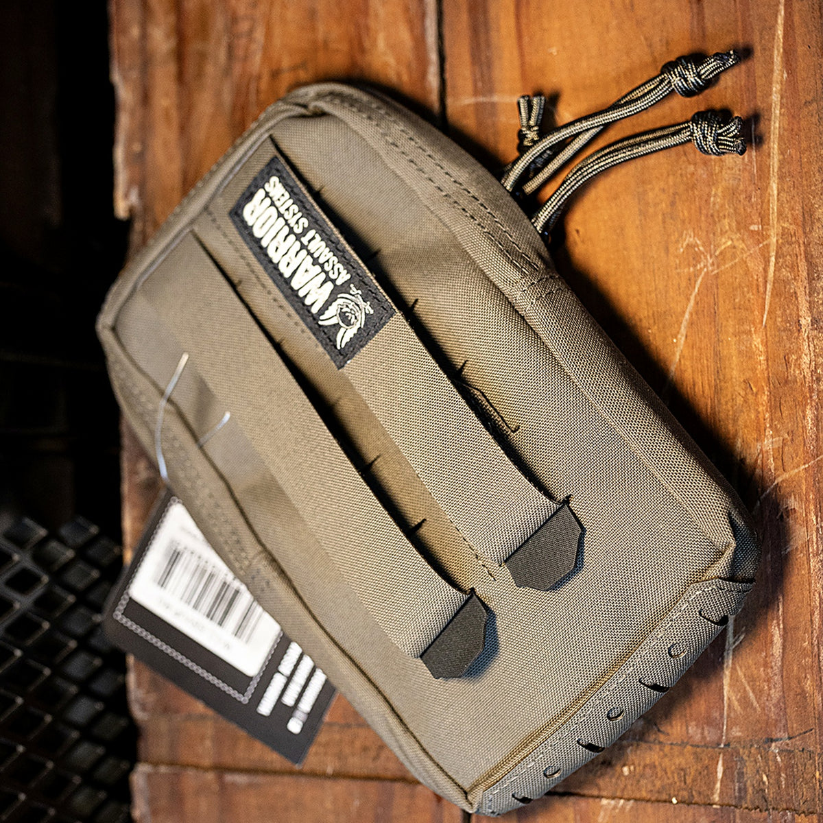 WARRIOR ASSAULT: Laser Cut Small Slim Vertical Utility Pouch