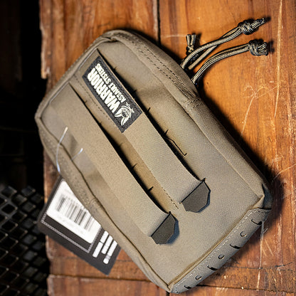 WARRIOR ASSAULT: Laser Cut Small Slim Vertical Utility Pouch