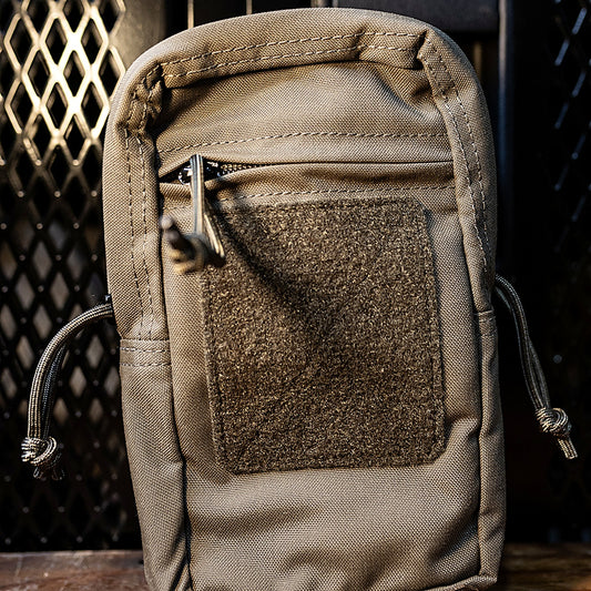 WARRIOR ASSAULT: Laser Cut Small Slim Vertical Utility Pouch