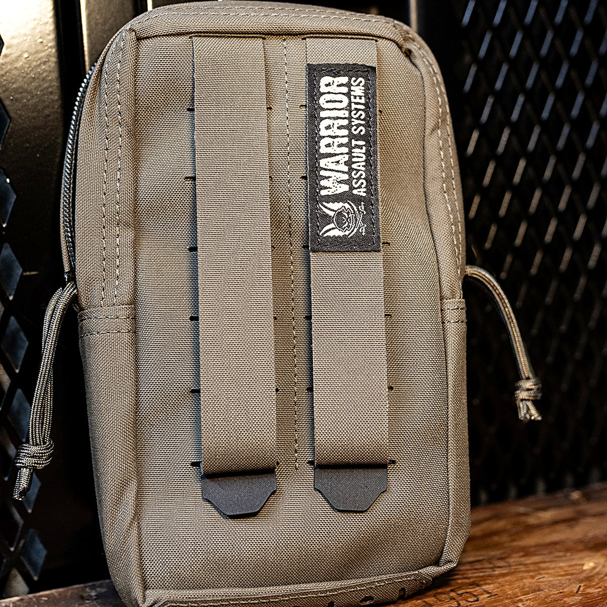 WARRIOR ASSAULT: Laser Cut Small Slim Vertical Utility Pouch