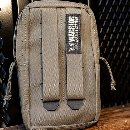 WARRIOR ASSAULT: Laser Cut Small Slim Vertical Utility Pouch