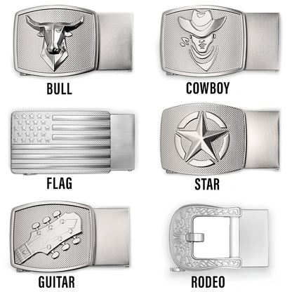 KORE ESSENTIALS: Western Gun Buckles, 1.5-Inch