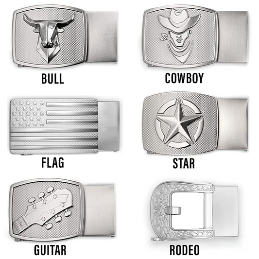 KORE ESSENTIALS: Western Gun Buckles, 1.5-Inch