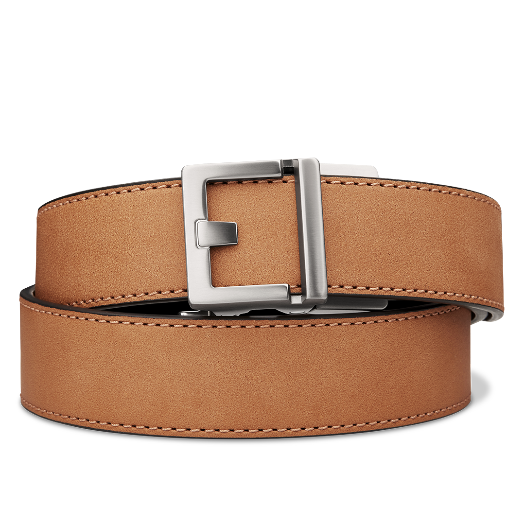 KORE ESSENTIALS: X9 Buckle Leather Gun Belt