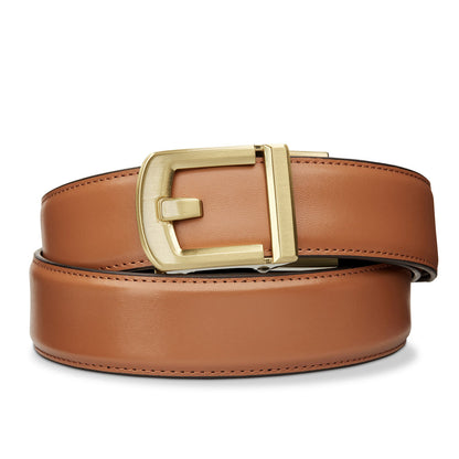 KORE ESSENTIALS: X8 Buckle Leather Gun Belt