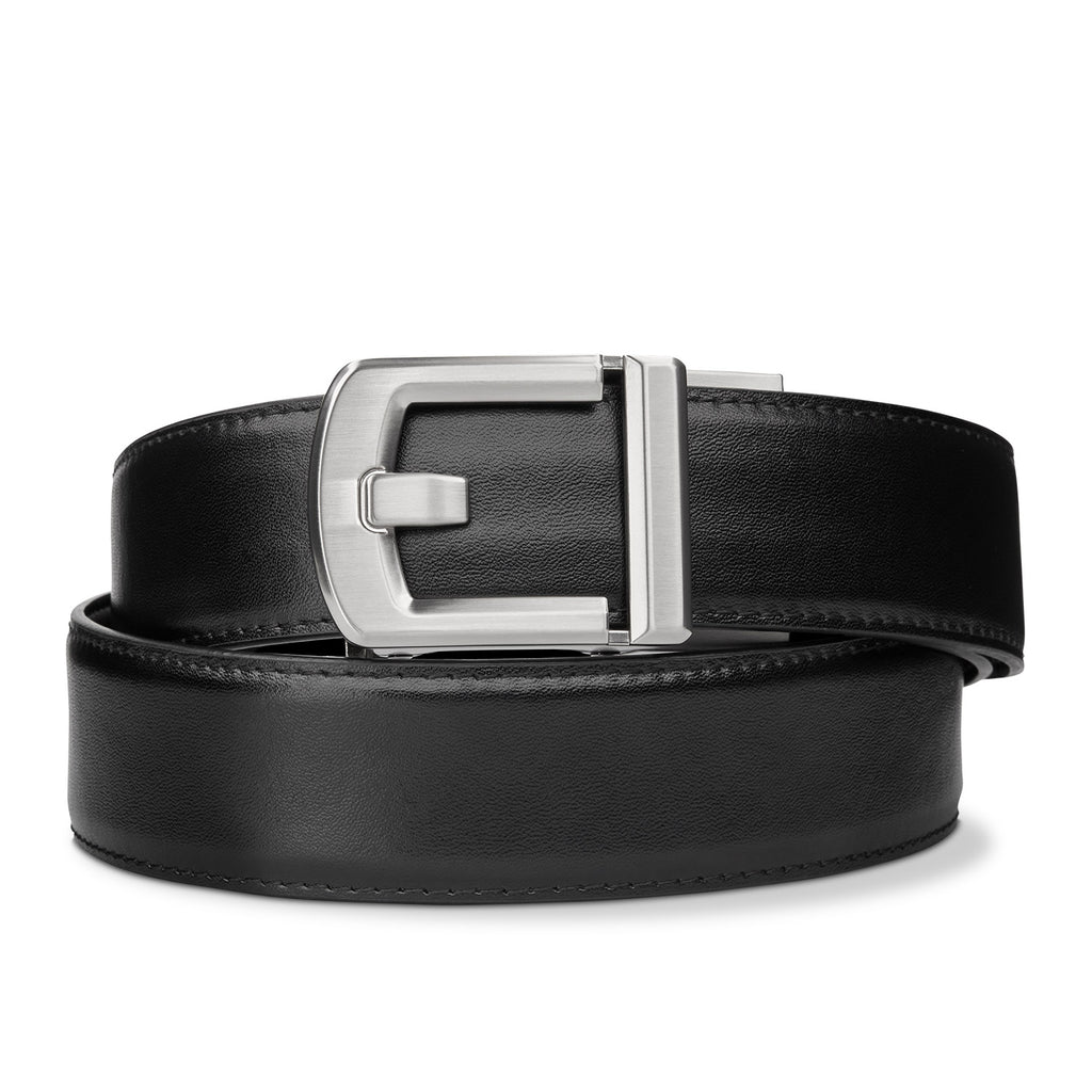 KORE ESSENTIALS: X8 Buckle Leather Gun Belt