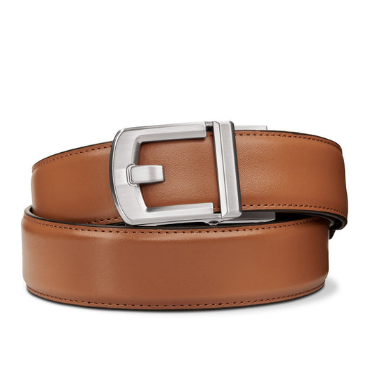 KORE ESSENTIALS: X8 Buckle Leather Gun Belt