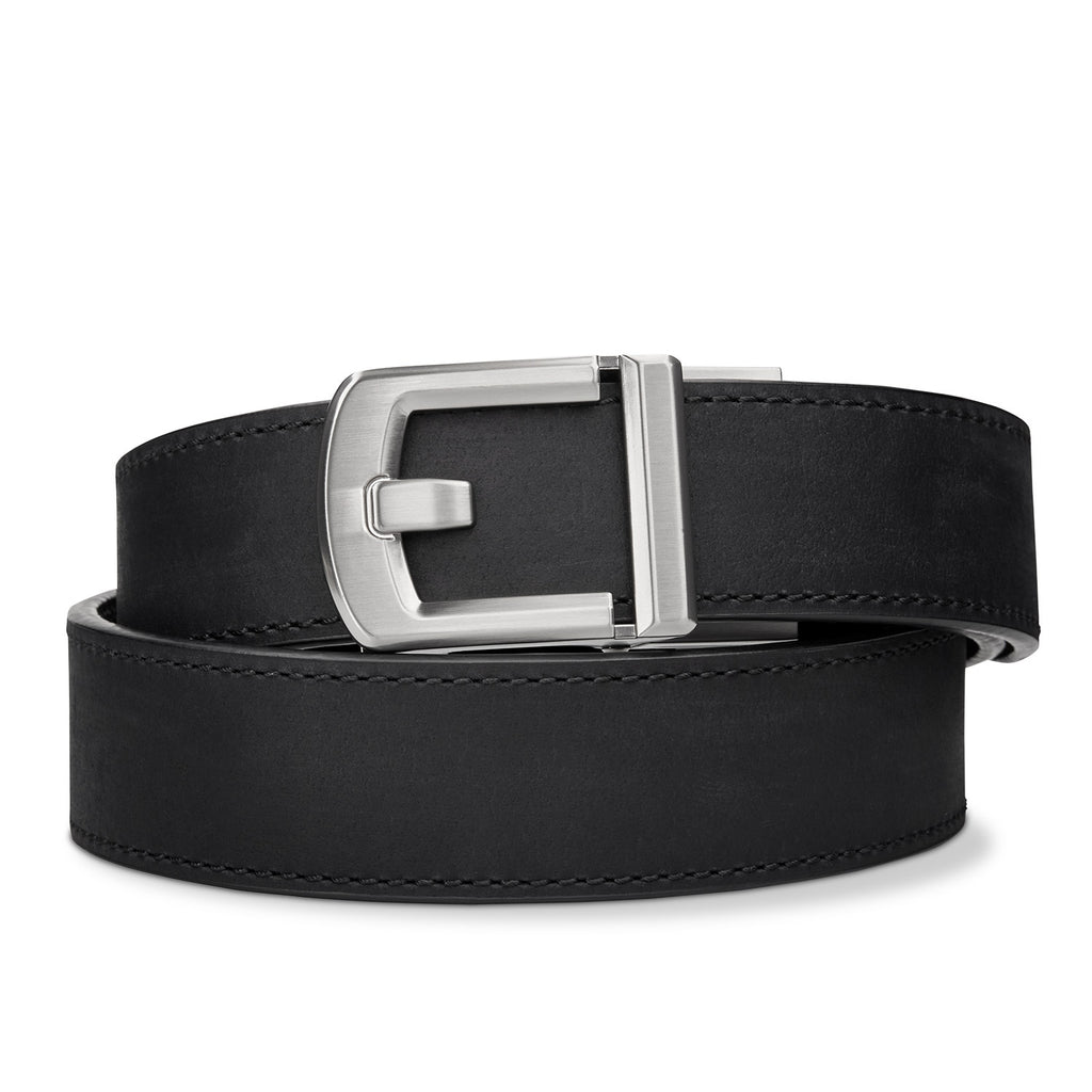 KORE ESSENTIALS: X8 Buckle Leather Gun Belt