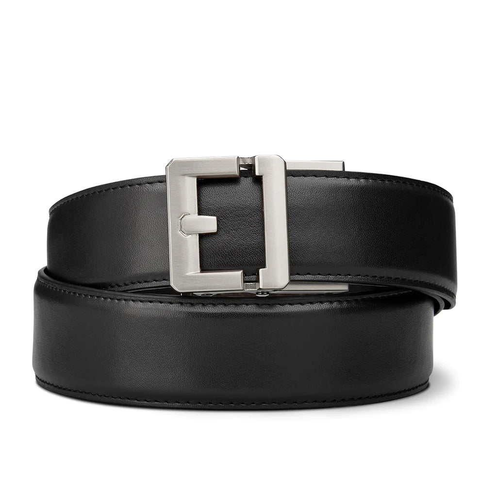 KORE ESSENTIALS: X9 Buckle Leather Gun Belt