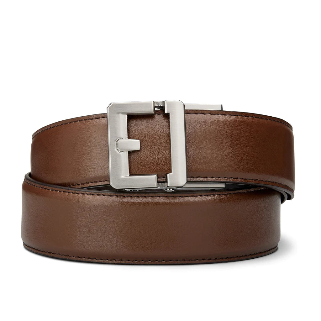 KORE ESSENTIALS: X9 Buckle Leather Gun Belt