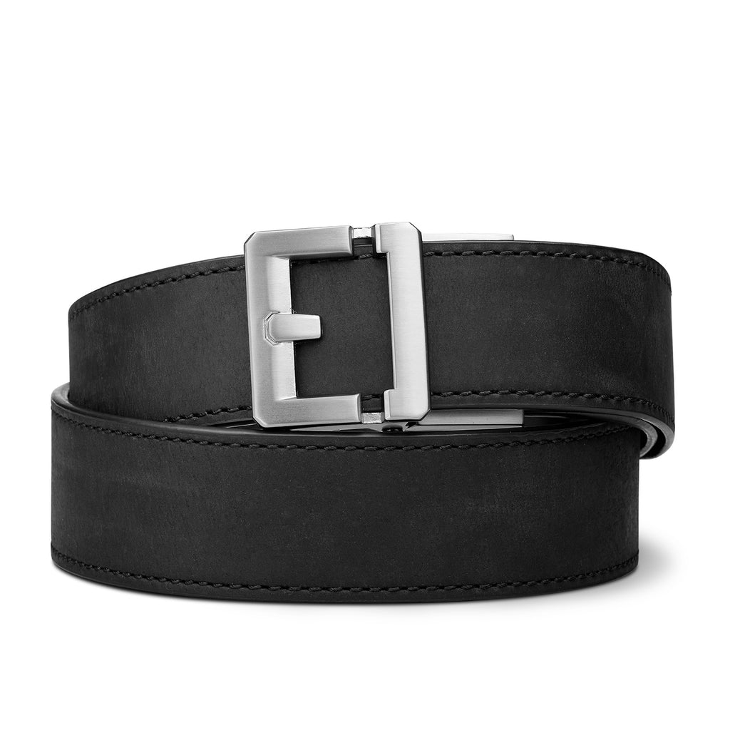KORE ESSENTIALS: X9 Buckle Leather Gun Belt