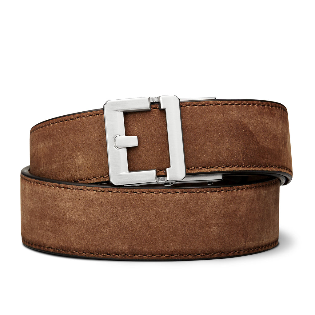 KORE ESSENTIALS: X9 Buckle Leather Gun Belt