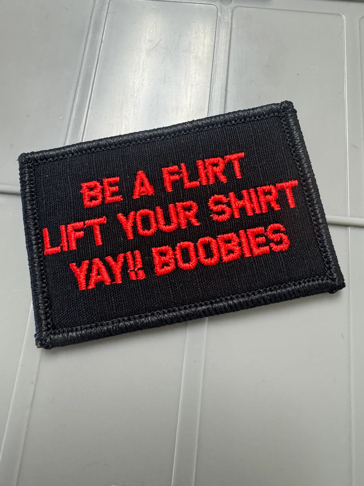 TACTICAL GEAR JUNKIE: As Seen On Socials NSFW 2x3 PVC Patches