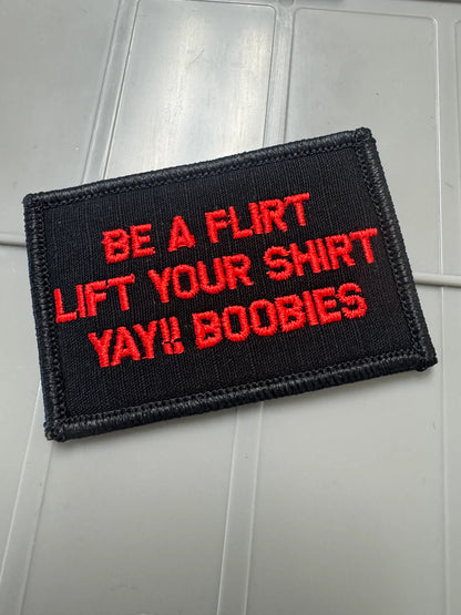 TACTICAL GEAR JUNKIE: As Seen On Socials NSFW 2x3 PVC Patches