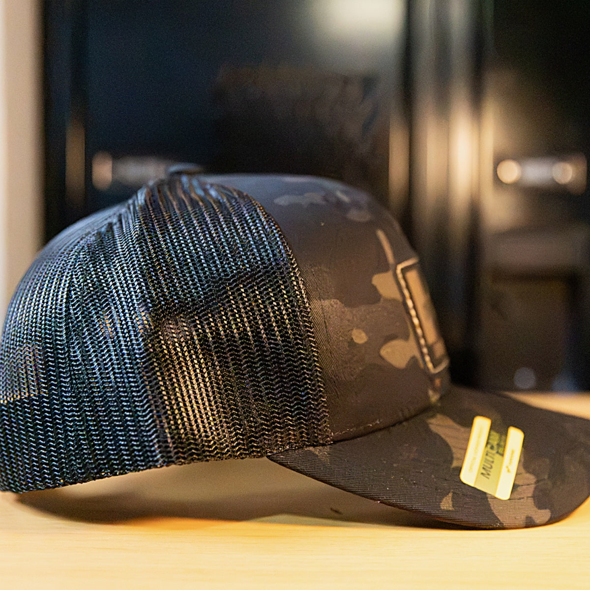 416 Tactical: Stand on Guard Flag MultiCam Black Trucker Hat