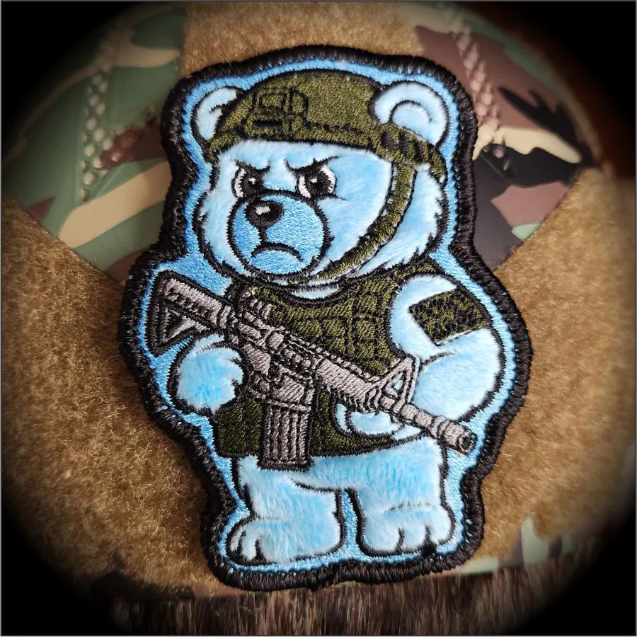 TACTICAL GEAR JUNKIE: IDFC BEARS 4" Fuzzy Embroidered Patch