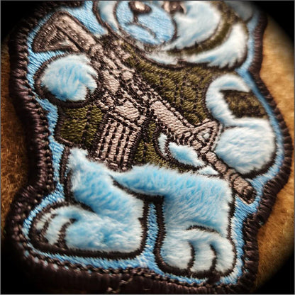 TACTICAL GEAR JUNKIE: IDFC BEARS 4" Fuzzy Embroidered Patch