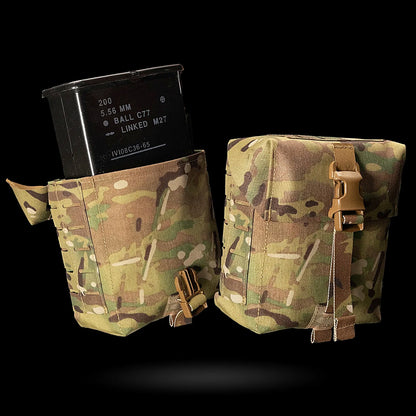 CARCAJOU TACTICAL: C9/SAW Multi-Use Ammo Pouch
