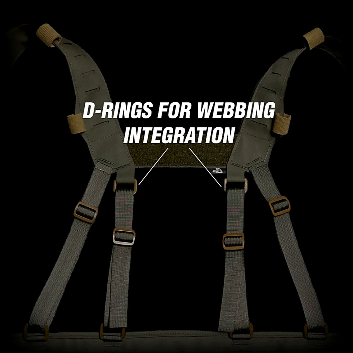 CARCAJOU TACTICAL: H-Harness V.2 for Chest Rigs