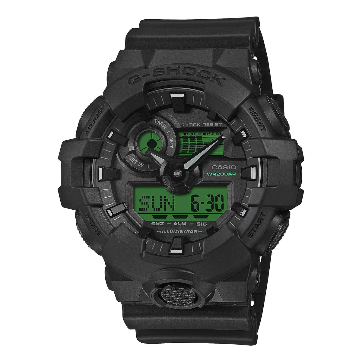 CASIO: G-SHOCK GA-700BEG Analogue-Digital Watch