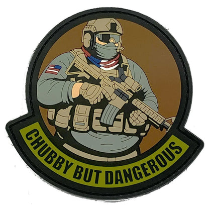 TACTICAL GEAR JUNKIE: Big Bubba - Chubby But Dangerous 4" PVC Patch
