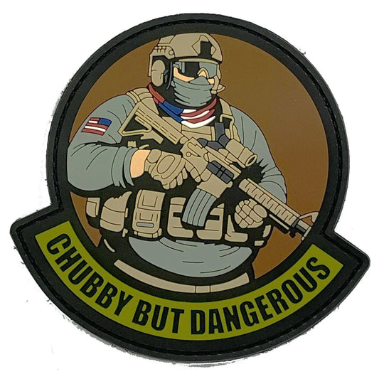 TACTICAL GEAR JUNKIE: Big Bubba - Chubby But Dangerous 4" PVC Patch