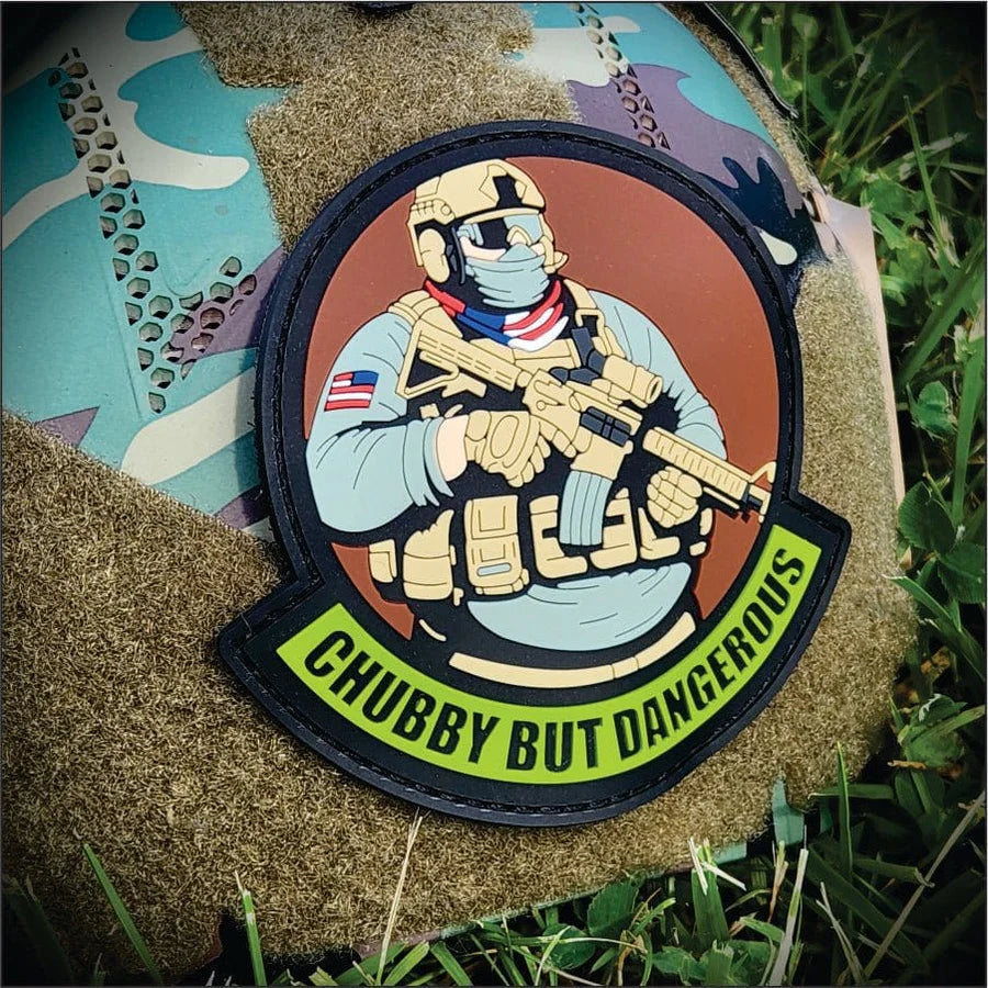 TACTICAL GEAR JUNKIE: Big Bubba - Chubby But Dangerous 4" PVC Patch