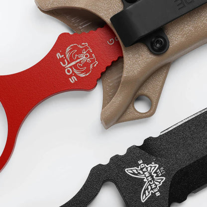 BENCHMADE: SOCP® Dagger with Trainer & MOLLE Sheath
