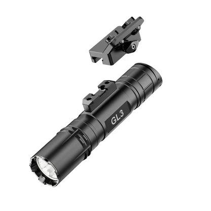 KLARUS: GL3 Quick-Detach Tactical Extreme Output Tactical Flashlight, 2100 Lumens