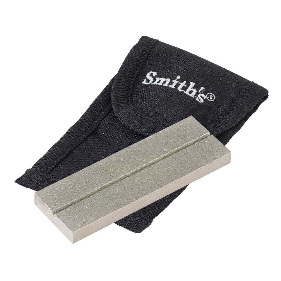 SMITH'S: 3" Diamond Sharpening Stone w/ Pouch