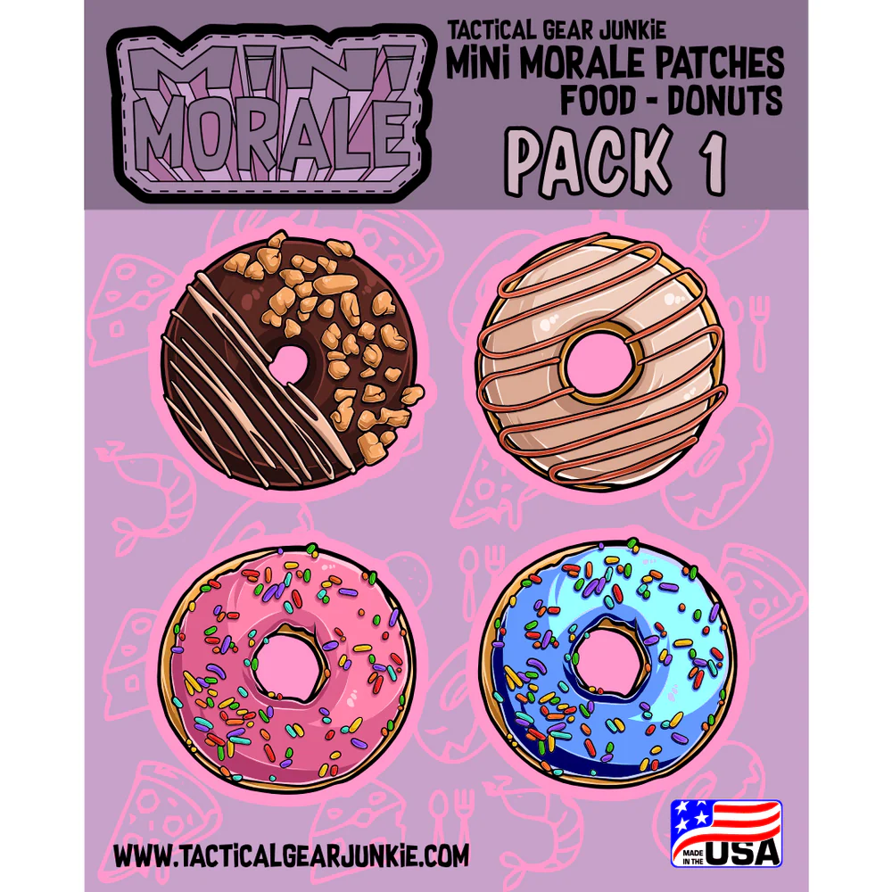 TACTICAL GEAR JUNKIE: Mini Morale Patch Packs