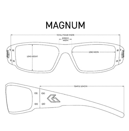 GATORZ: Magnum Brown Polarized Eyewear