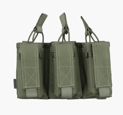 SHADOW TACTICAL: Triple MOLLE Open M4/M16 5.56mm + 9mm SHE-21087