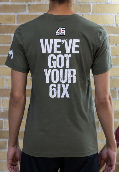 416 TACTICAL: We've Got Your 6ix T-Shirt