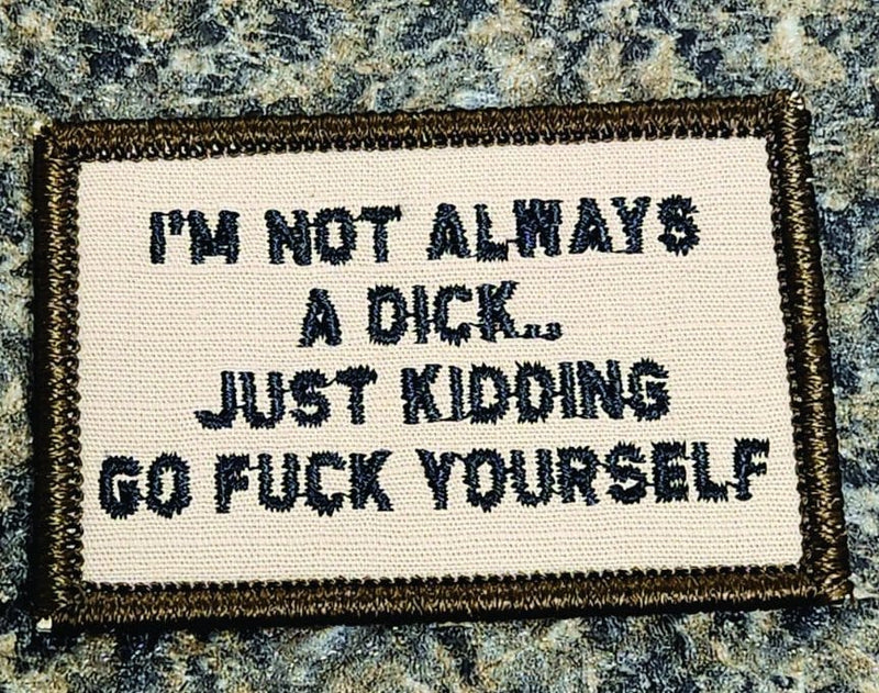 TACTICAL GEAR JUNKIE: As Seen On Socials NSFW 2x3 PVC Patches