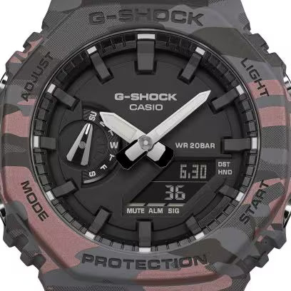 CASIO G-SHOCK: GA-2100CM-8A Digital Analog Watch