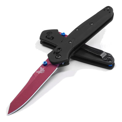 BENCHMADE: Osborne 2025 International Exclusive, Cranberry Frost, Reverse Tanto Knife, LIMITED EDITION