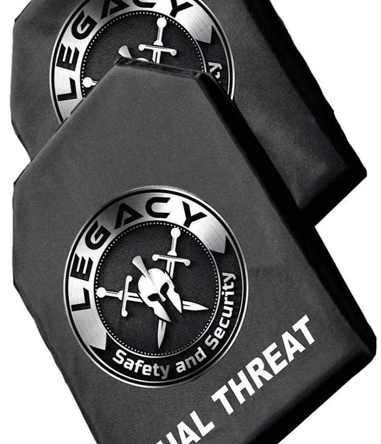 221B TACTICAL: Legacy Armoured Shirt, Level IIIA Armour Soft Panels, Side, Front and Back Panels, Black