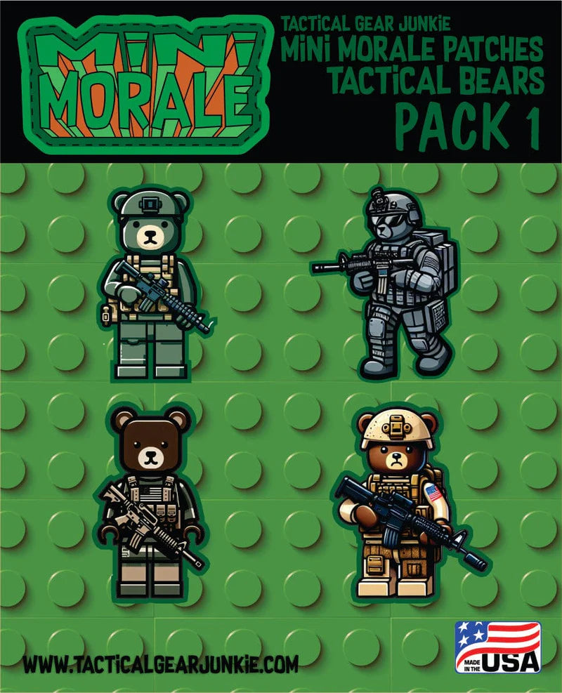 TACTICAL GEAR JUNKIE: Mini Morale Patch Packs