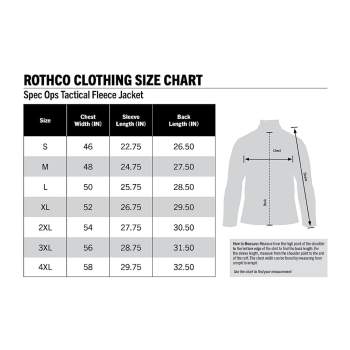 ROTHCO: Spec Ops Tactical Fleece Jacket