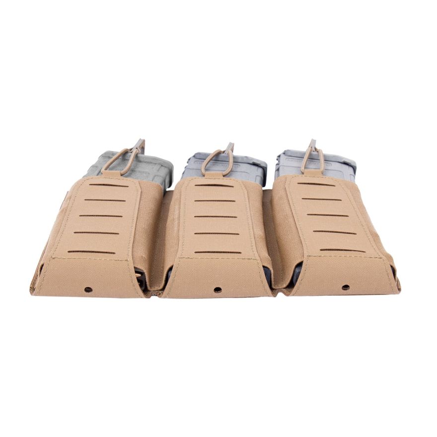 WARRIOR ASSAULT: Laser Cut Detachable Triple Bungee 5.56 Panel