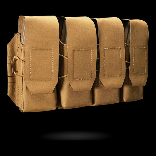 CARCAJOU TACTICAL: Eight Pack Mag Placard – Coyote Brown