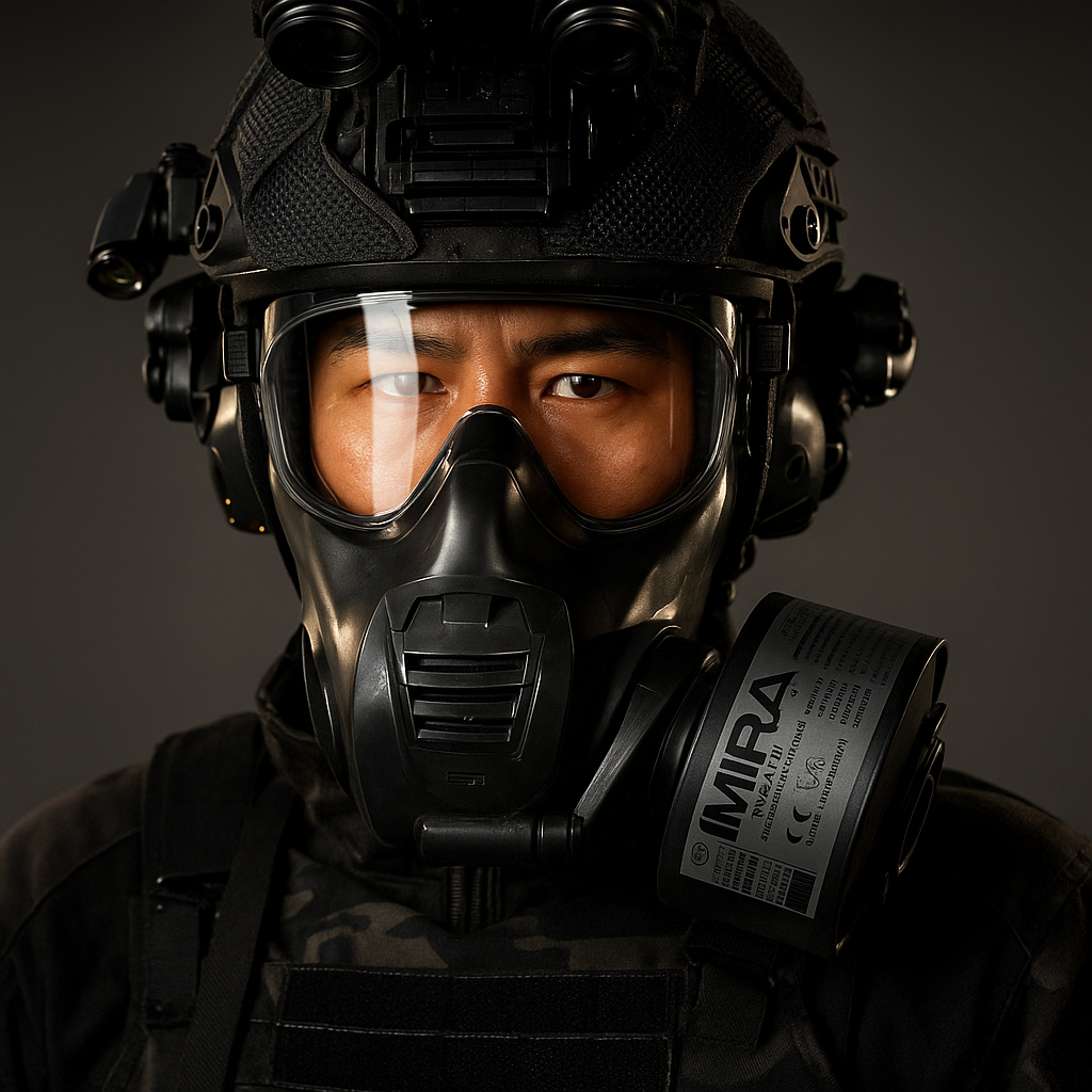 MIRA: Safety C21 Full-Face Respirator Tactical Gas Mask