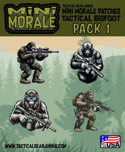 TACTICAL GEAR JUNKIE: Mini Morale Patch Packs