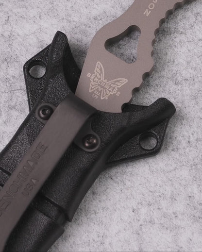 BENCHMADE: SOCP Rescue Hook Tool with Sheath