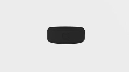 QALO: Standard Women's Silver Classic Silicone Ring